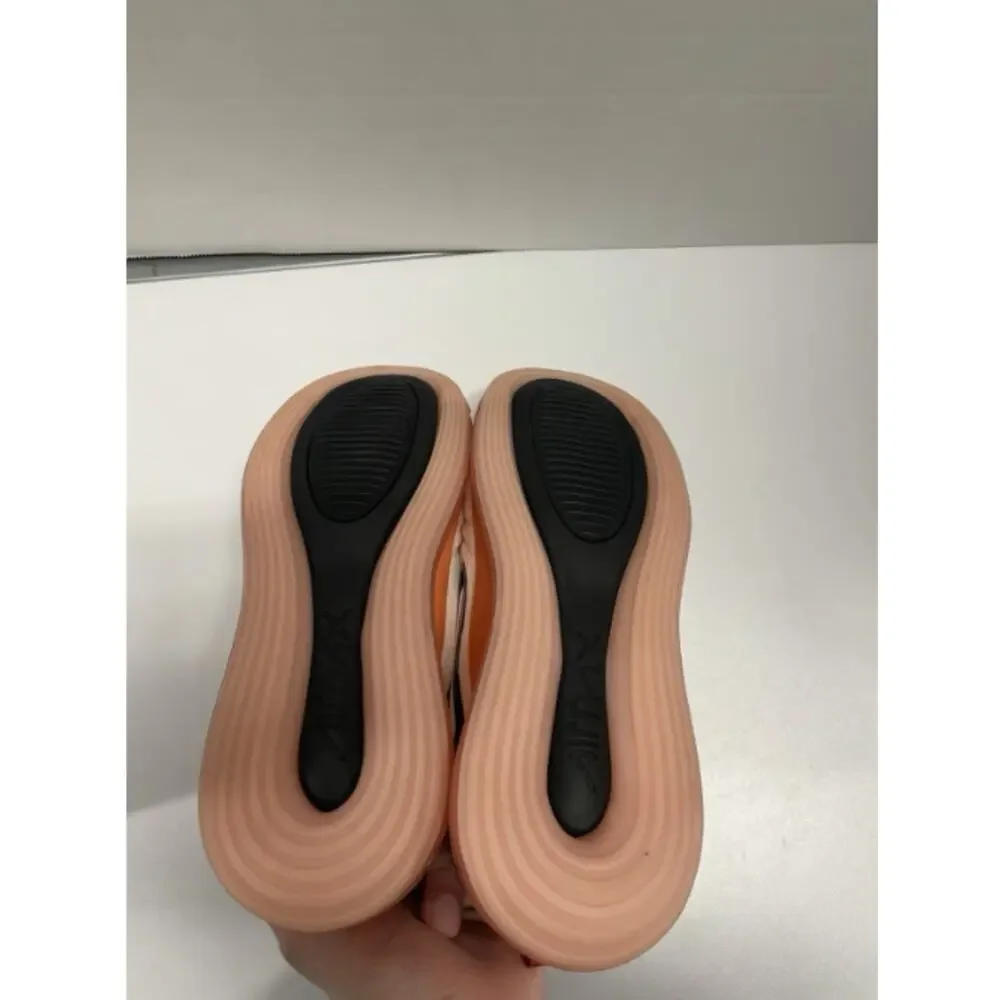 Nike Air Max 720 Light Soft Pink Coral AR9293 602 Size 6 Women Mesh Runner Black